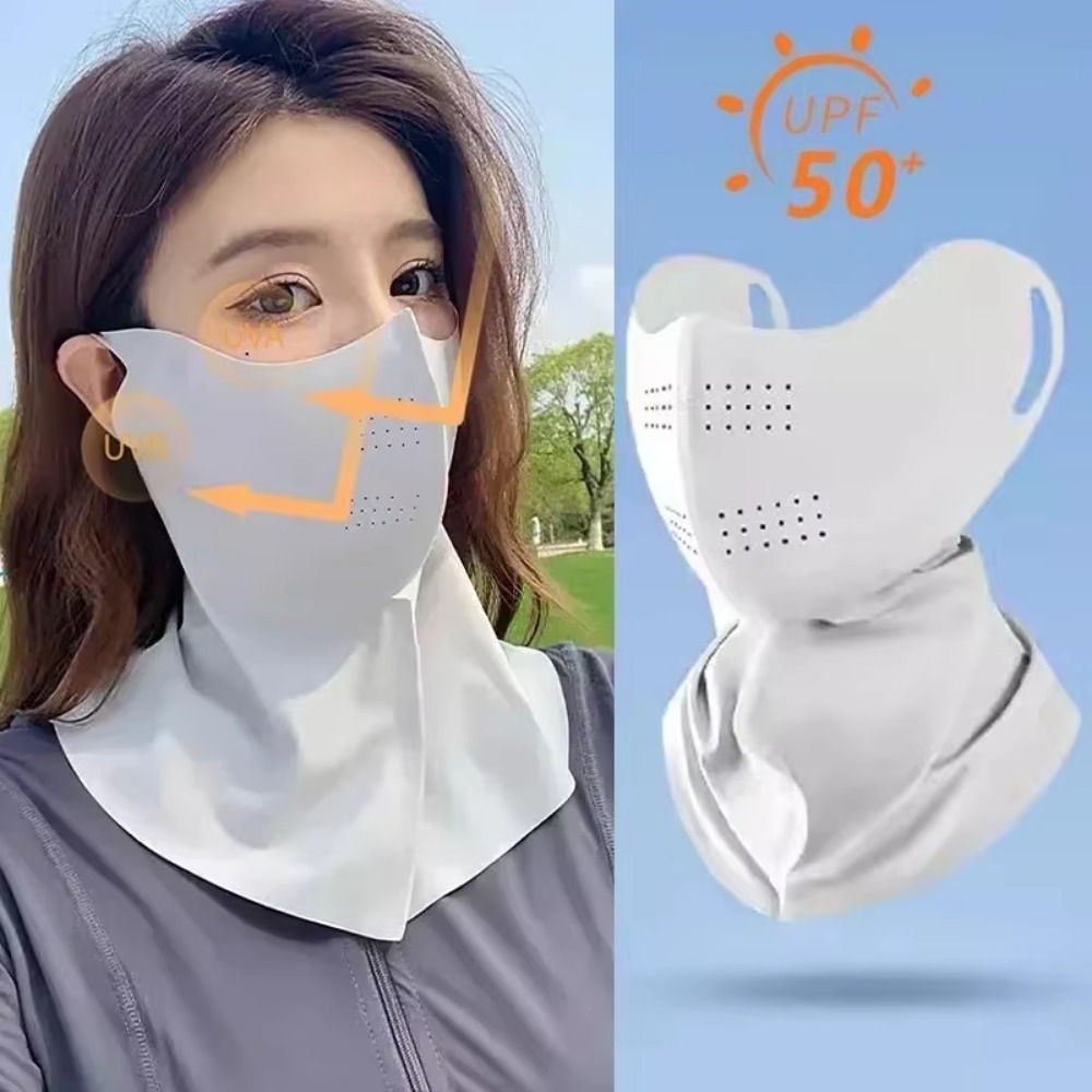 UPF50+ Ice Silk Full Face Suns - đánh giá và giá Fishing Mask Sun Protection