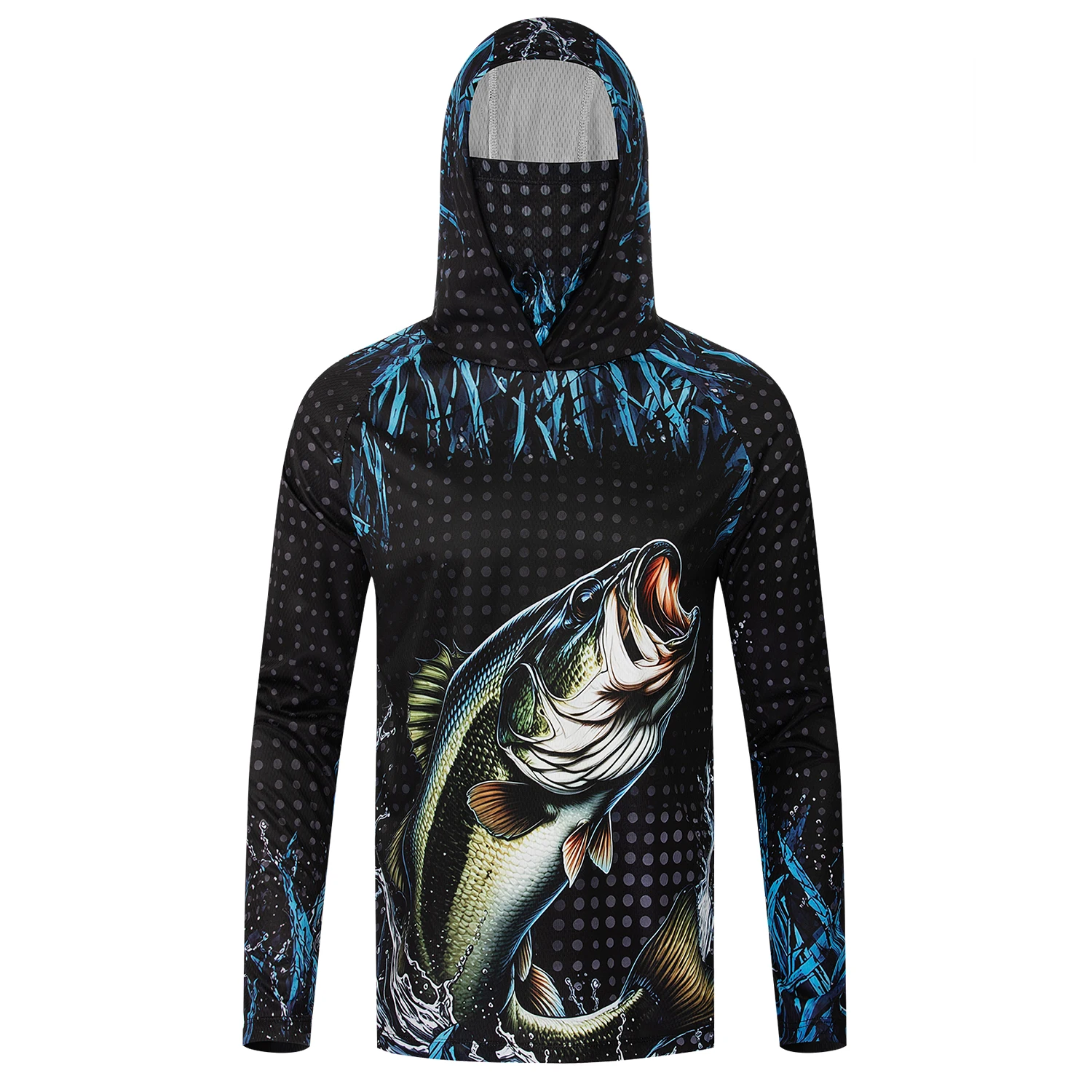 Men UPF50+ Fishing Hoodie with - đánh giá và giá Fishing Mask Sun Protection