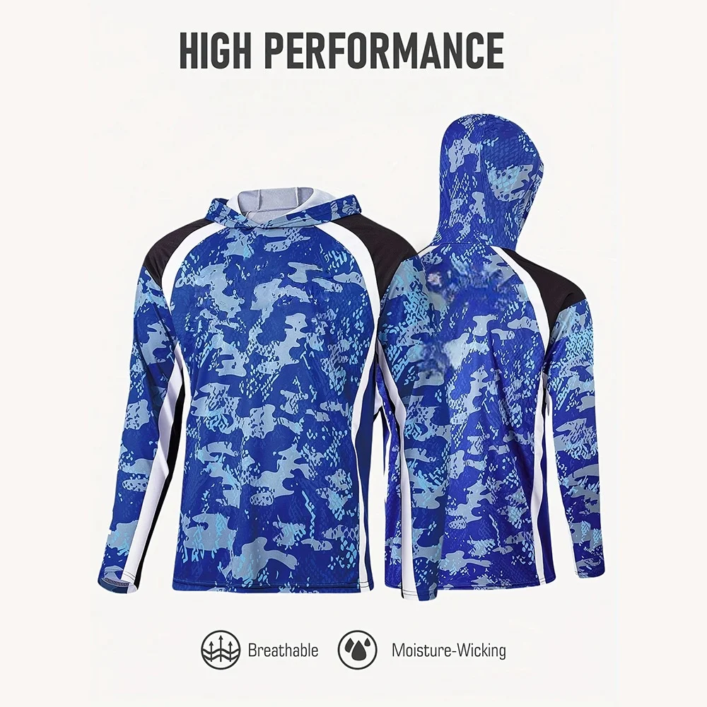 Fishing Apparel Men Hood Fishi - đánh giá và giá Fishing Shirt Uv Protection
