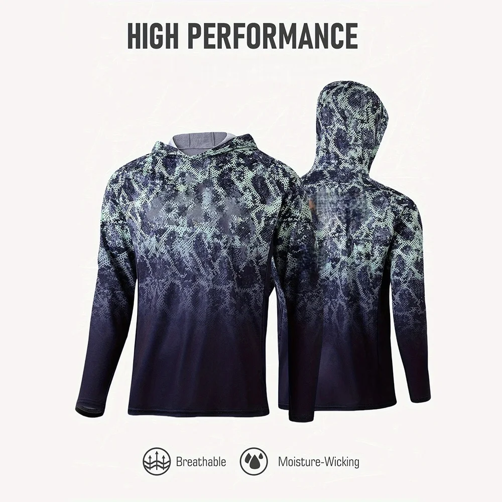 Fishing Apparel Men Hood Fishi - đánh giá và giá Fishing Shirt Uv Protection