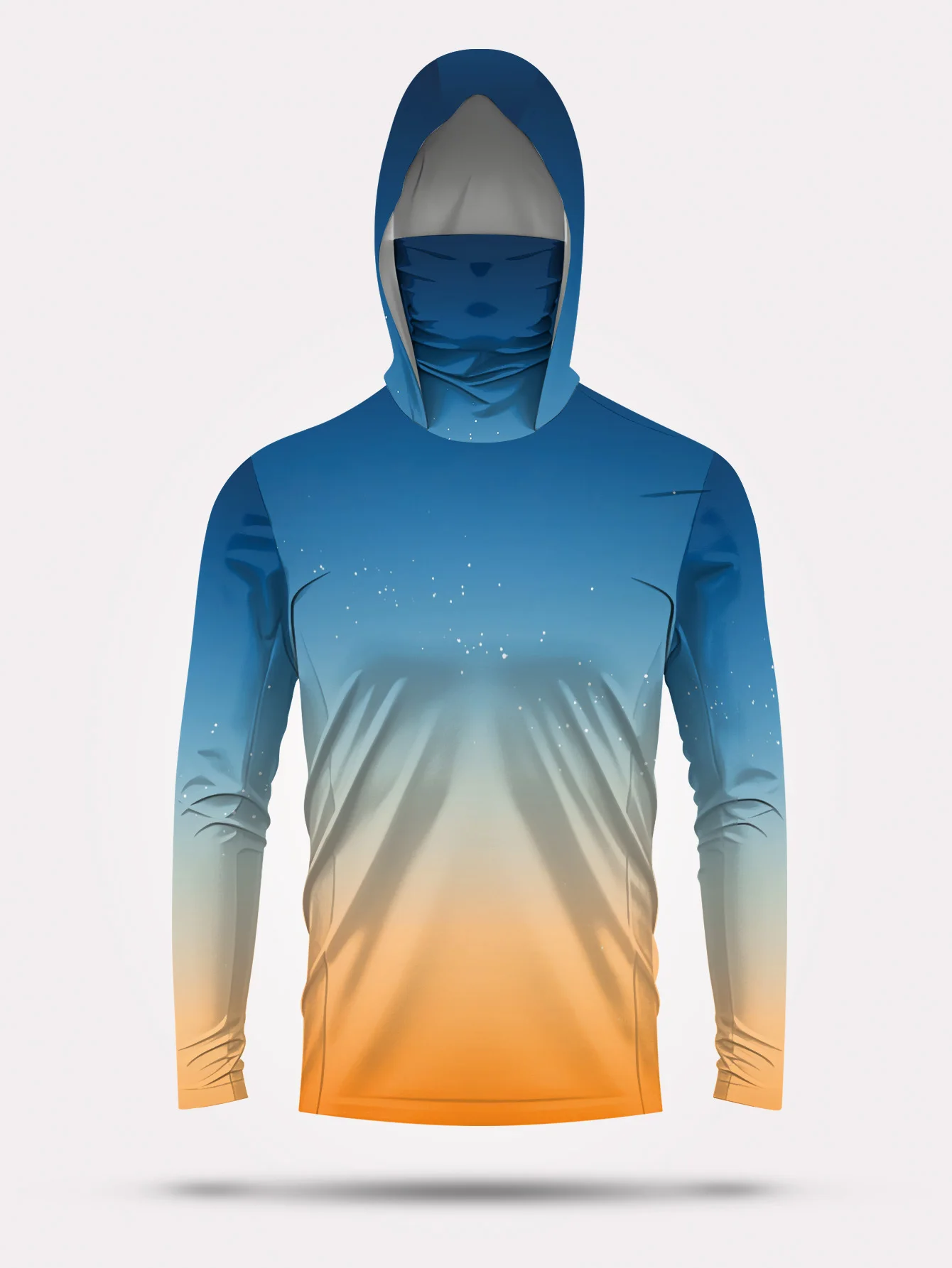 Mens Fishing Shirt Hooded UPF  - đánh giá và giá Fishing Mask Sun Protection